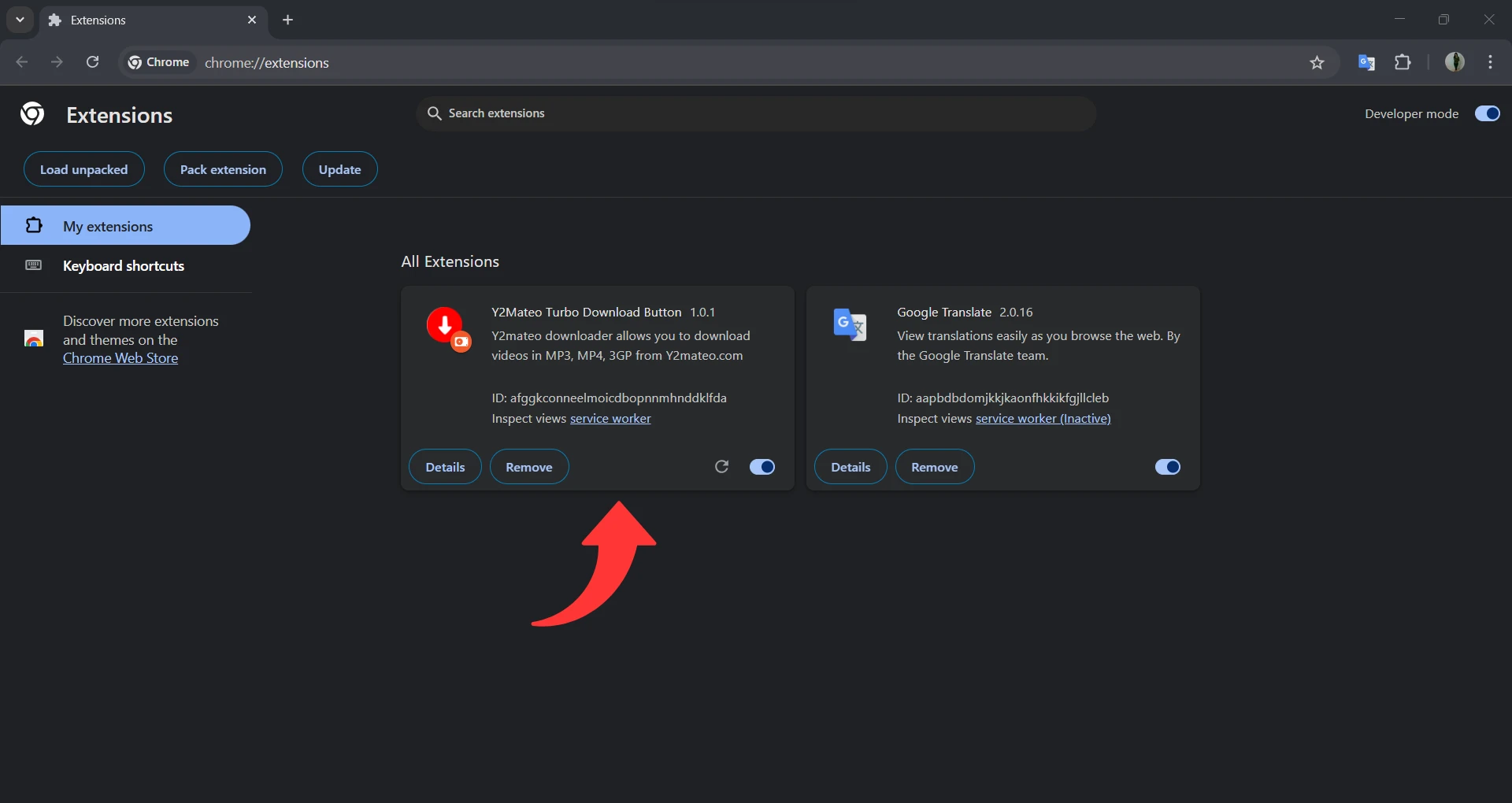 Verify installation